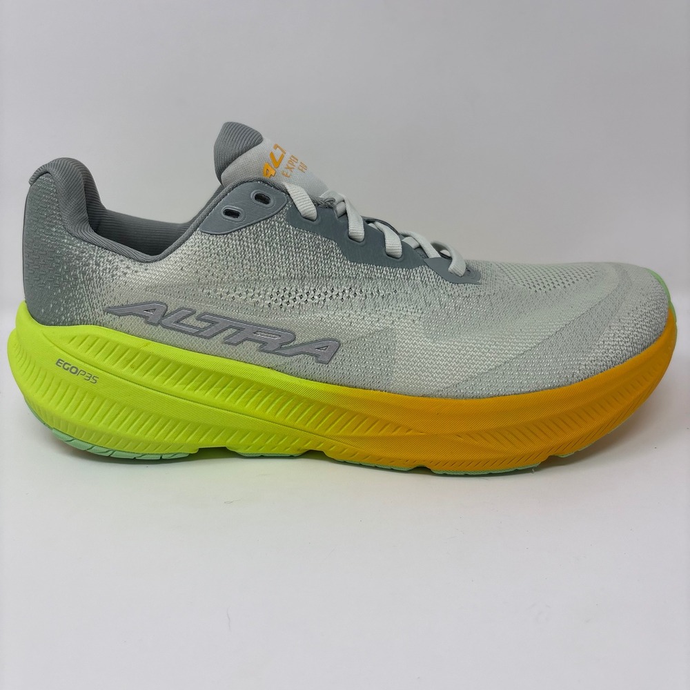 Altra Experience Flow 3 Women's Size 9 Grey Yellow Running Shoes (AL0A85U7220)